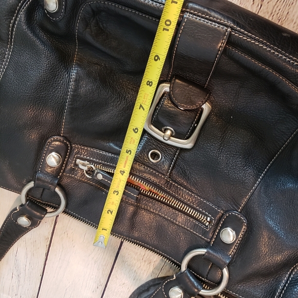 B Makowsky black leather purse - Picture 4 of 7